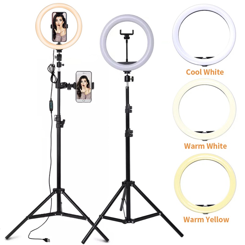 Photography Lighting Description - Luce ad anello LED per selfie