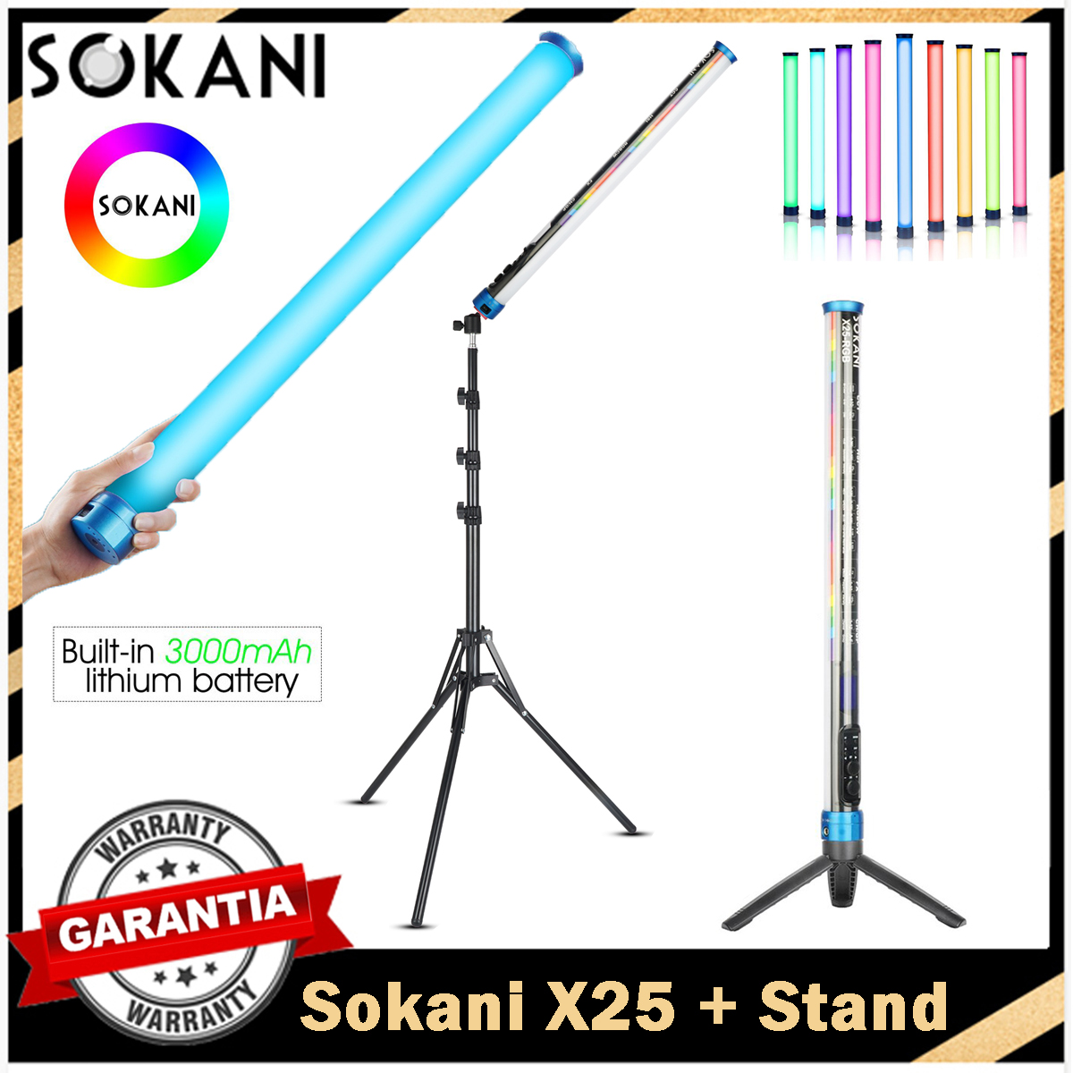 Photography Lighting Youtube - Sokani X25 RGB LED Luce video