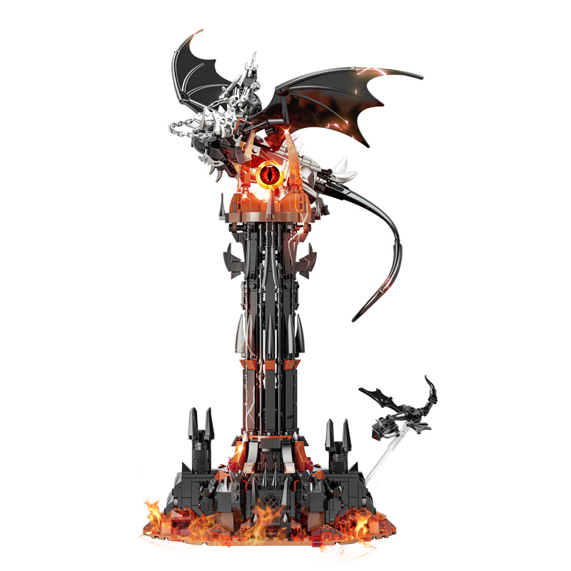 Led Ring Light 18 - MOC Lord Rings Film The Fell