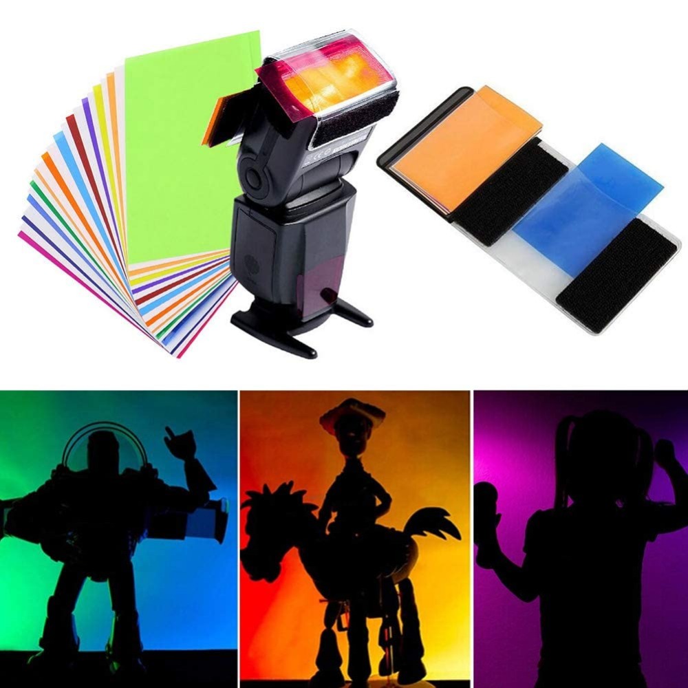 Photography Lighting Diy - Kit di 12 Gel Colorati per