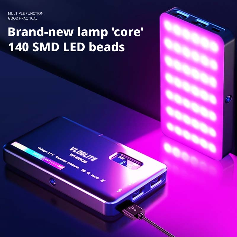 Photography Lighting Portable - Luce RGB Portatile per Videoconferenze, Lampada
