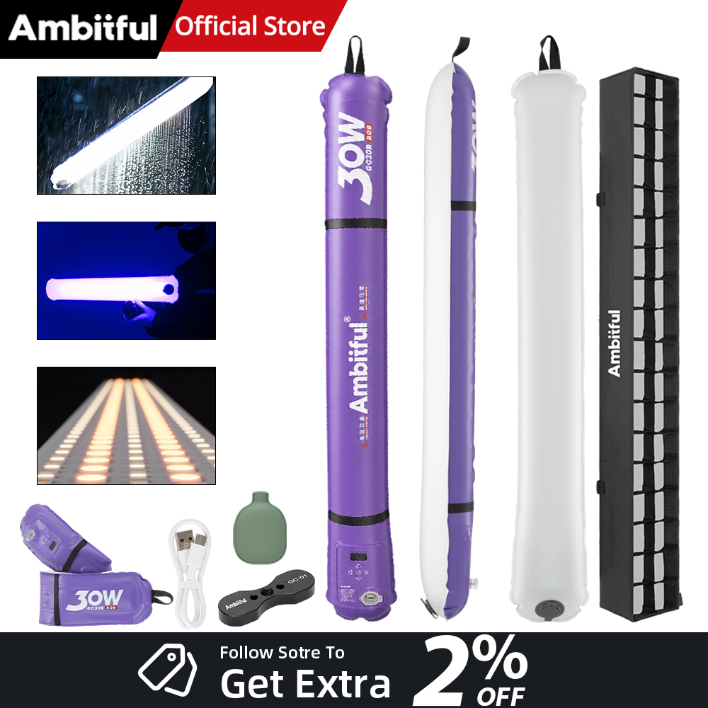 Photography Lighting Youtube - AMBITFUL GC30R-P GC30R GC30 R Luce