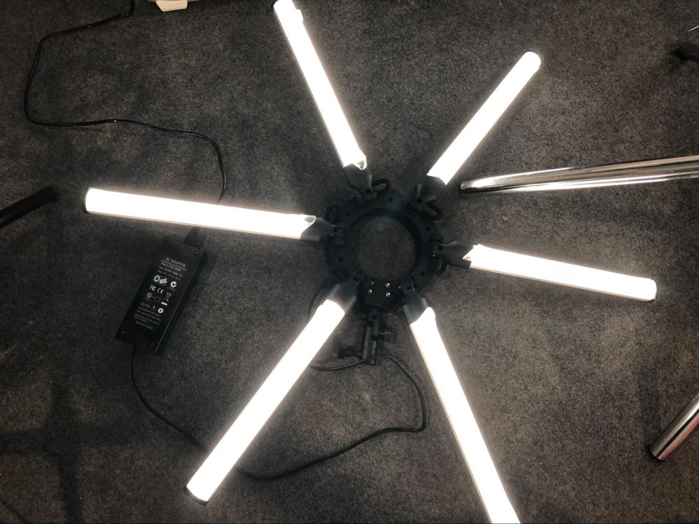 Nuova Lampada LED a 6 Tubi Eye - Photography Lighting Youtube recensione e prezzo