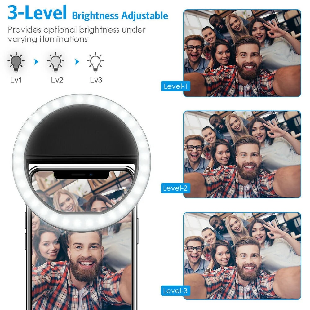 Luce ad anello per Selfie a LE - Photography Lighting Description recensione e prezzo