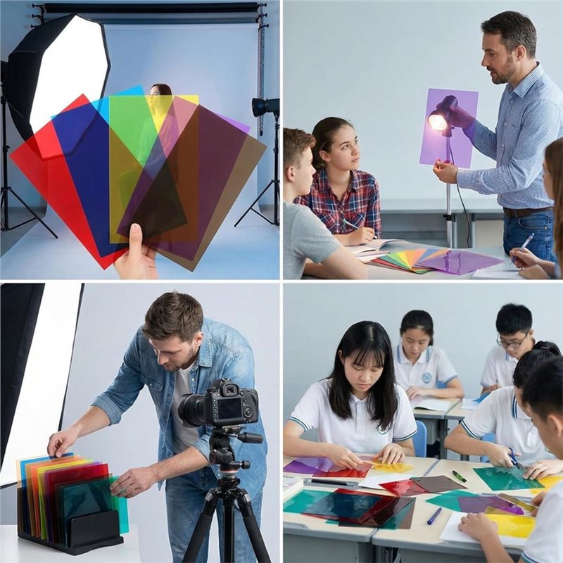 Fogli in PVC ABDJ-A4 in 9 colo - Photography Lighting Diy recensione e prezzo
