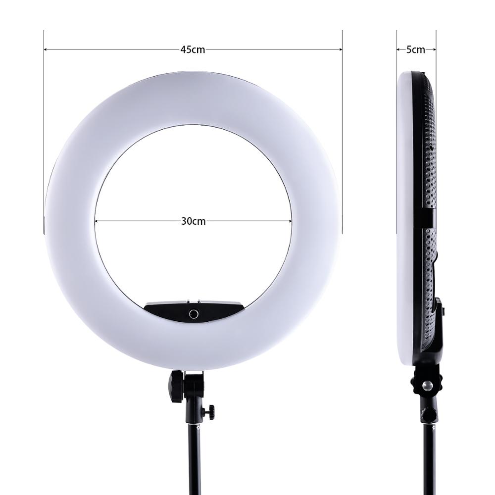 Luce ad Anello LED da 18 Polli - Led Ring Light 18 recensione e prezzo