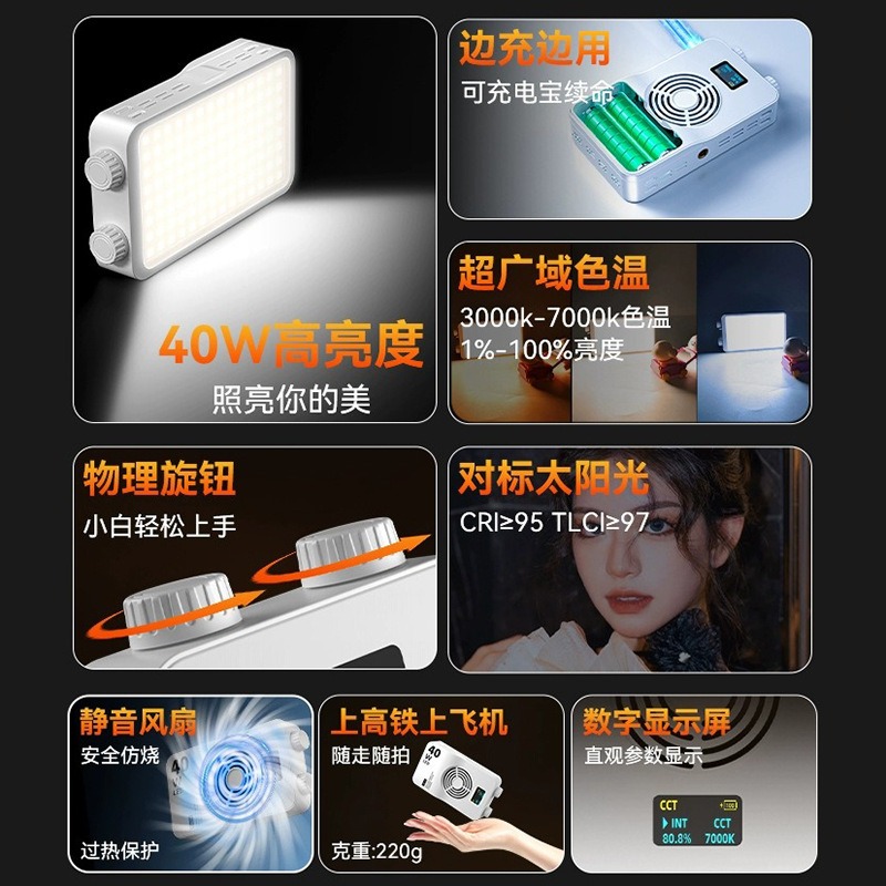 Luce di riempimento a colori R - Photography Lighting Portable recensione e prezzo