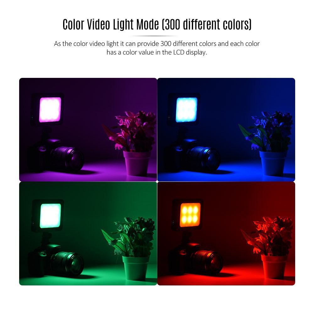 Mcoplus 300 colori RGB fotogra - Photography Lighting Youtube recensione e prezzo