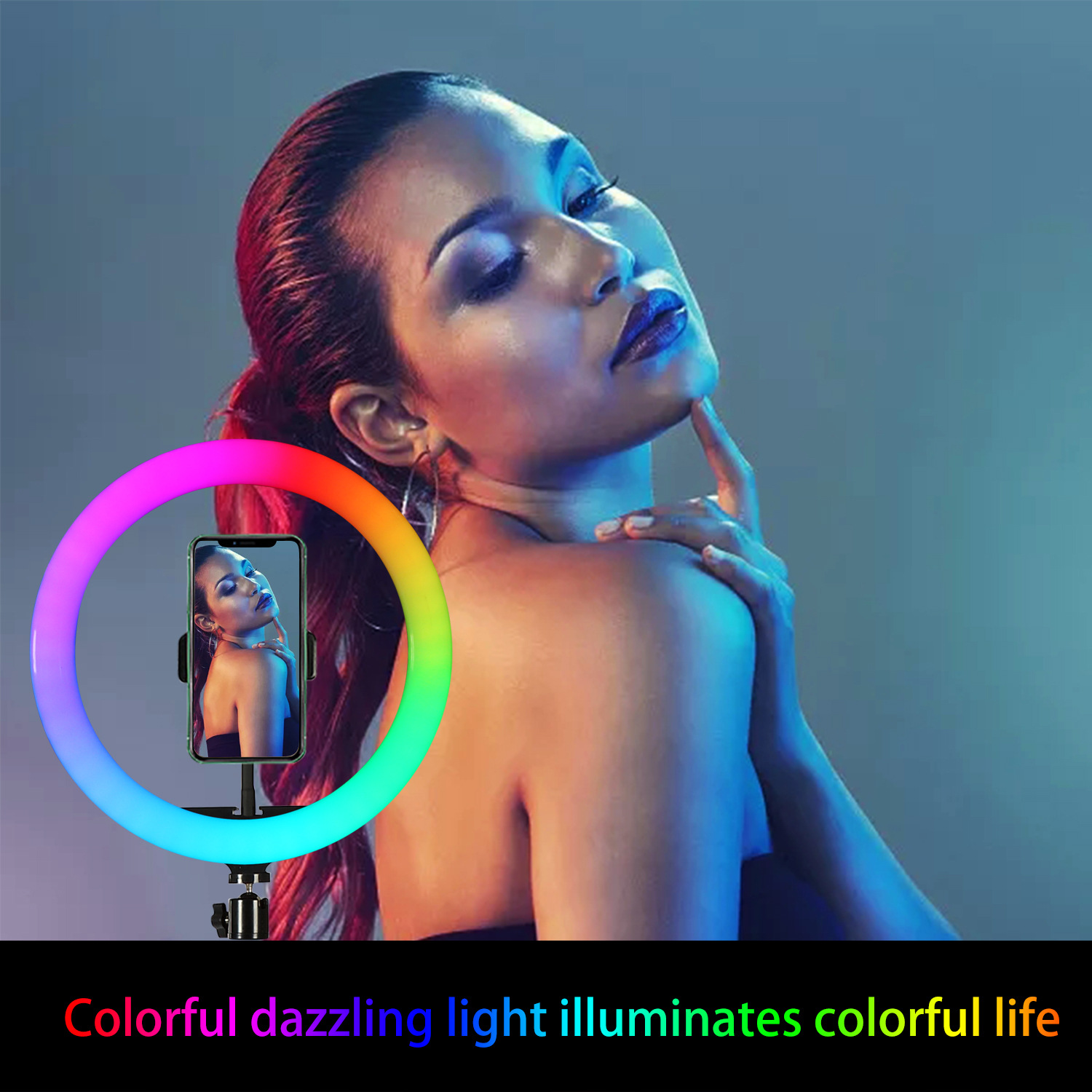 Luce ad Anello RGB da 10 Polli - Photography Lighting Youtube recensione e prezzo