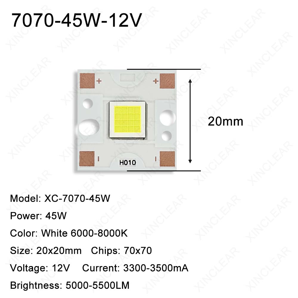 Chip LED SMD 5050 7070 20W 45W - Photography Lighting Diy recensione e prezzo