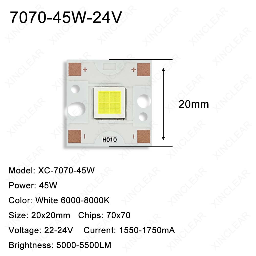 Chip LED SMD 5050 7070 20W 45W - Photography Lighting Diy recensione e prezzo