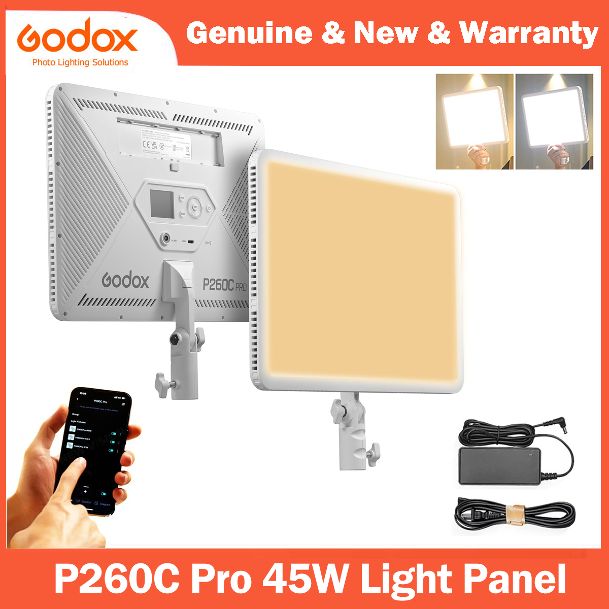 Godox P260C Pro Pannello lumin - Photography Lighting Youtube recensione e prezzo