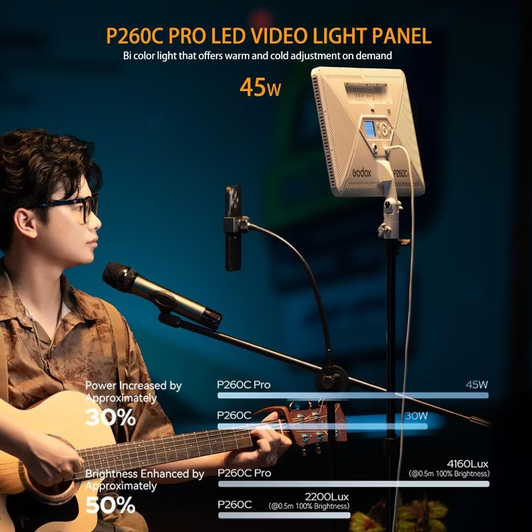 Godox P260C Pro Pannello lumin - Photography Lighting Youtube recensione e prezzo