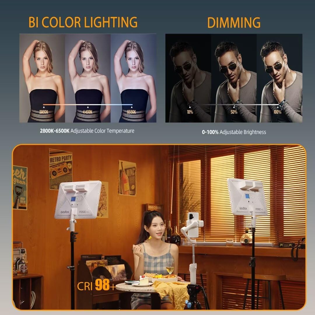 Godox P260C Pro Pannello lumin - Photography Lighting Youtube recensione e prezzo