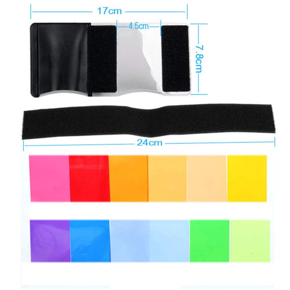 Kit di 12 Gel Colorati per Fla - Photography Lighting Diy recensione e prezzo