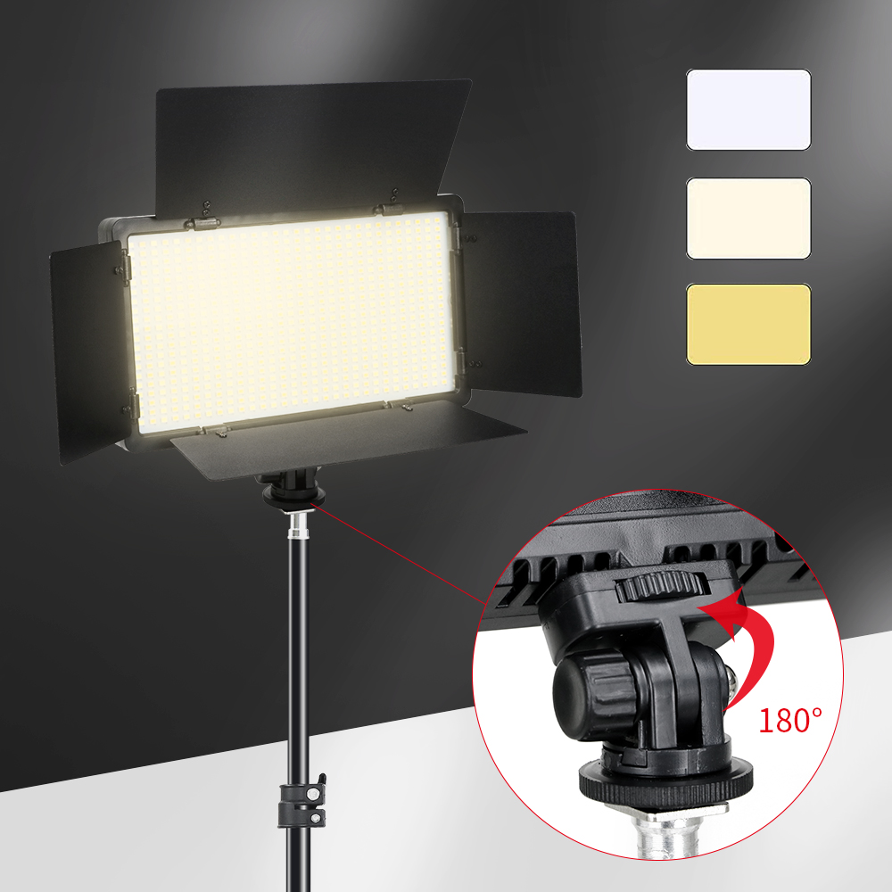 40W Led Video Light Panel 3300 - Photography Lighting Youtube recensione e prezzo