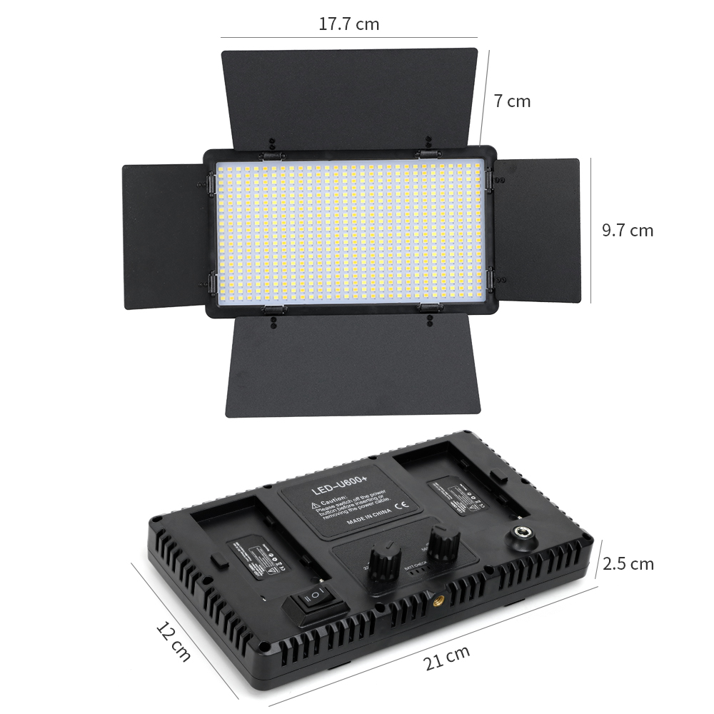 40W Led Video Light Panel 3300 - Photography Lighting Youtube recensione e prezzo